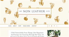 Desktop Screenshot of mynonleatherlife.com